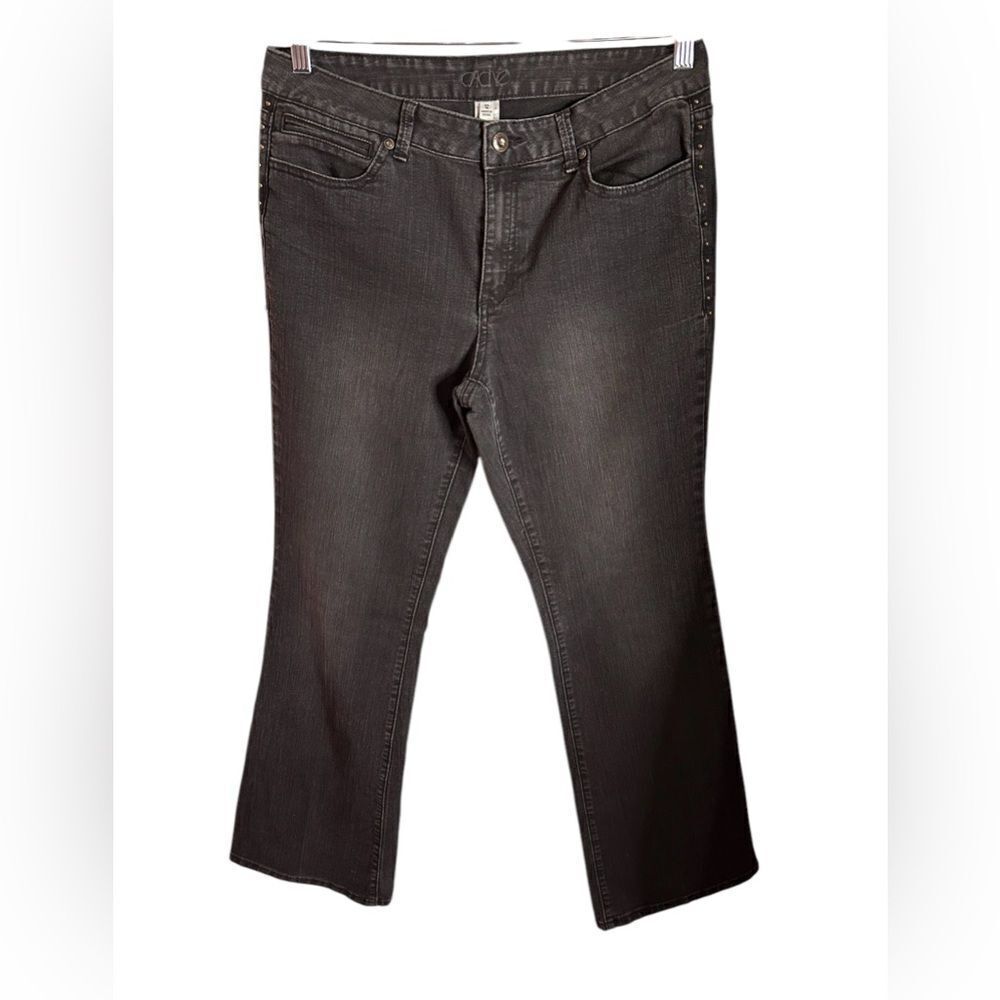 Cache Black Stud Jeans